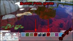 an image of blood pool water in the game