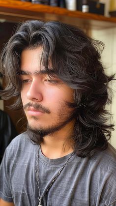 Unlock Your Style: 22 Trendy Long Hairstyles for Men in 2024 Oval Face Long Hairstyles Mens, Messy Man Hair, Men Long Hair Hairstyles, Men's Long Haircut, Long Hair Man Haircut, Long Men’s Hair, Men’s Long Layered Haircut, Men Shaggy Haircut, Layered Long Hair Men