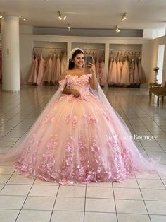 Baby Pink Butterfly Quinceanera Dresses, Pink Quinceanera Dresses Off Shoulder, Pink Cherry Blossom Quinceanera Dresses, Pink Floral Quince Dress, Cherry Blossom Sweet 16 Dress, Cherry Blossom Dress Quinceanera, Cherry Blossom Quinceanera Theme Dress, Pastel Pink Sweet 16 Dress, Pastel Pink Quince Dresses