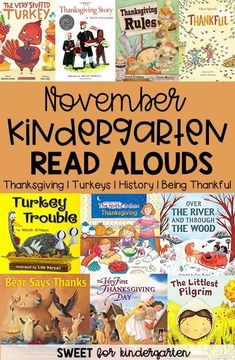 children's books about thanksgiving and thanksgiving turkeys with the title november, kingaron read alouds