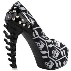 As this skull opens its wings and flies you towards your destiny. And on your way to shop these skeleton black heels because you're worth it. Heel height: 8cm | 3.14 inches Handmade by our craftsmen Comfortable footwear Not available in store FREE STANDARD SHIPPING Skull Heels, You're Worth It, Pleaser Heels, Goth Shoes, Awesome Shoes, Comfortable Footwear, Funky Shoes, Neon Aesthetic, Unique Shoes