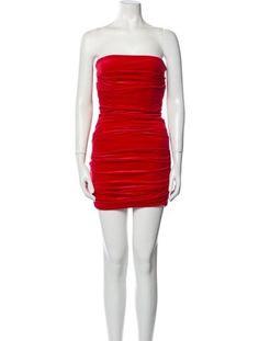 Alex Perry Sheath DressRedStraplessConcealed Zip Closure at BackFit:Dresses by Alex Perry typically fit true to size. Alex Perry, Strapless Mini Dress, Vintage Holiday Dress, Designer Gifts, Holiday Dresses, Sweater Accessories, Kids Design, Handbags On Sale, Vintage Tags