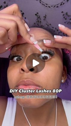 WHOLESALE | PRIVATE LABEL | DIY CLUSTER LASHES on Instagram: "Do a Hybrid lash extensions at home with “DIY Cluster Lashes 80P”. Lash map : 16 16 16 14 14 14 12 12 0 10 . Give a try girls . Only $8.99 each box , 240 clusters, D curl . Shop link in Bio 🛍️🛍️" Different Eyelashes Extension Styles, 12/14/16 Lash Map, Apply Cluster Lashes, Lash Map With Clusters, Applying Cluster Lashes, How To Apply Lash Clusters For Beginners, Cluster Eyelash Extensions Diy, Cluster Lash Mapping Wispy, How To Do Cluster Lashes