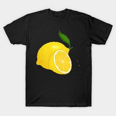 lemon -- Choose from our vast selection of Crewneck and V-Neck T-Shirts to match with your favorite design to make the perfect graphic T-Shirt. Pick your favorite: Classic, Boxy, Tri-Blend, V-Neck, or Premium. Customize your color! For men and women. Love Shirt, V Neck T Shirt, Graphic T Shirt, Graphic Tshirt, Lemon, Tshirt Designs, Crew Neck, Men And Women, For Men