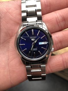 Lux Watches, Seiko Men, Wrist Game, Crystal Blue