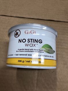 GiGi No Sting Wax 14 oz Hair Removal Wax Brand New. Condition is "New". Shipped with Standard Shipping. Hair Removal Wax, Wax Hair Removal, Body Hair Removal, Workout Chart, Shaved Hair, Body Hair, Home Recipes, Coconut Oil Jar, Health And Nutrition