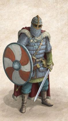 Slavic Armor, Viking Dnd, Nordic Armor, Saxon Warrior, German Medieval, Nordic Warrior, Saxon History, Viking Character, Armor Drawing