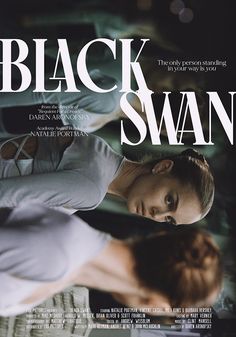 the movie poster for black swan