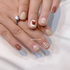 Cute Korean Nails, Nails, Beauty, Quick Saves