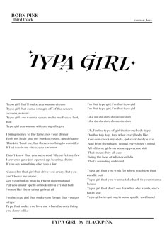 the title page for tya girl