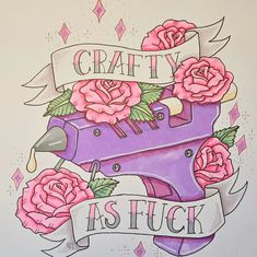 "Crafty as fu*k". Cool prints, which you can find at https://anna-linde-design.myspreadshop.se/. Choose between hundreds of products with my drawings on it. 🫶🏻 . . #spectrumnoirsparkle #crafty #roses #gluegun #gwu #tattooedmum #sverige #sweden #illustrator #illustratör #drawing #målning #ps5 #handcontrol #marker #markerdrawing #panduro #pandurosverige #panduromarkers #spectrumnoir #penn #papper #paper #pennandpaper #pennandpaperdrawing #posca #poscapenn #micron #staedtler #staedlerpencils Cool Prints, Cartoon Clip, Tiny Tattoo, Paint Diy, Spectrum Noir, Graffiti Cartoons, My Drawings, Marker Drawing, Diy Cricut