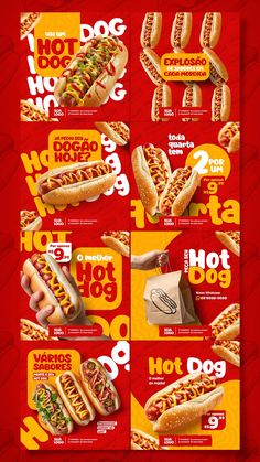 hotdogs and buns are displayed in this ad for hot dog shoppers