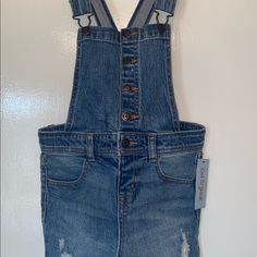 Never Worn Perfect Condition Great For Girls 5-8 Years Old Spring Playtime Blue Jeans, Cute Blue Jeans For Playtime, Blue Denim Jeans For School, Overalls Blue, Kids Overalls, Cat & Jack, Blue Denim Jeans, Kids Bottoms, For Girls