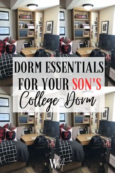 dorm room essentials for guys