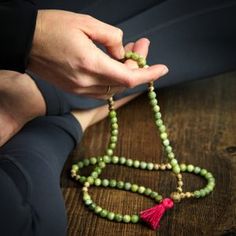 Diy Tassel Necklace, Yoga Mala Beads, Buddhist Prayer