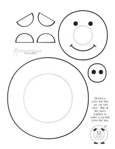 the paper plate is cut out and ready to be used as a crafting activity