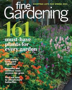 the cover of fine gardening 101 must have plants for every garden