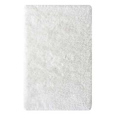 a white rug on a white background