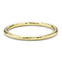 Lightweight Large Bangle in 18k Gold • 18K E.F. Gold• Width: 2.63" • Excluded from promotion Hinged Ring, Ear Stack, Teardrop Necklace, Ring Size Guide, Chain Pendants, Gold And Silver, Chains Necklace, Band Rings, Bangle Bracelets