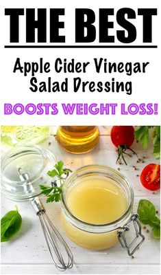 Apple Cider Vinegar Salad Dressing Apple Cider Vinegar Dressing Recipe, Cider Vinaigrette Dressing, Low Calorie Salad Dressing, Braggs Apple Cider