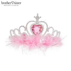 Pink Princess Crown, Crown Aesthetic, Pretty Pink Princess, Pink Crown, Princess Tiara, Diy Projects Videos, Pink Feathers, Print Coupons, Princess Crown