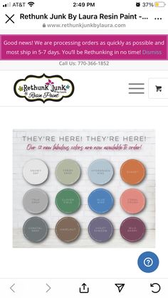 an email page with the same color scheme as it appears to be used for makeup