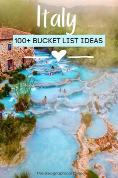 Bucket Wish list for Italy: 100+ Epic Destinations Italy Places To Visit, Italy Bucket List, Italy Trip Planning, Italy Destinations, Things To Do In Italy, Bucket List Ideas, Dream Vacations Destinations, Italy Travel Guide, Photography Beach