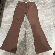 Brand New Without Tag, Brown Flare Jeans From Pacsun Brown Flare Jeans, Brown Flares, Pacsun Pants, Brown Pants, Low Rise Jeans, Jeans Color, Colored Jeans, Pacsun, Flare Jeans