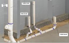 the pipes are connected to each other in order to keep them from falling down on the ground