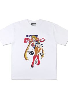 Sailor Moon Bad Girl T-Shirt Unisex Y2K Animecore Style Animecore Aesthetic, E Girl Style, Tiktok Outfits, Silver Sunglasses, Rave Fashion, The Sailor, Aesthetic T Shirts, Fashion Aesthetics, Big Face