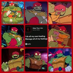 the teenage mutant turtles in teenage mutant