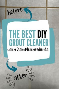 the best diy grout cleaner using 2 simple ingredients