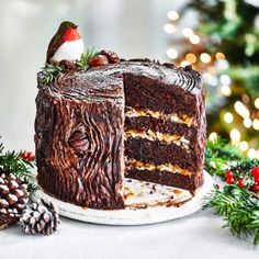 an image of a christmas cake on the web page