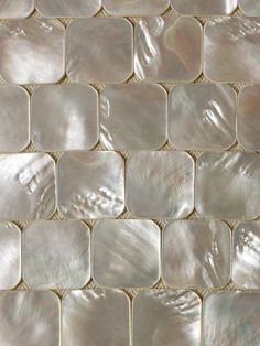 white mother of pearl mosaic tile