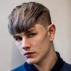 Mens Fringe Haircut, Fringe Bangs Hairstyles, Caesar Haircut, French Crop, Short Hair For Boys, Crop Haircut, Braided Ponytail Hairstyles