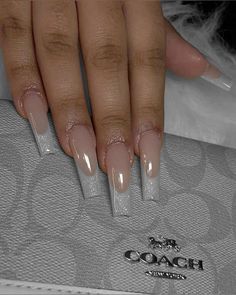 French Tip Acrylics, French Tip Acrylic Nails, Acrylic Nails