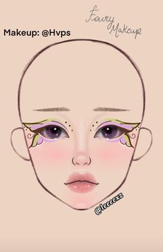 Makeup Looks Face Paint, Trilogy Tour Makeup, Melanie Martinez Makeup Inspiration, Melanie Martinez Makeup Looks, Melanie Martinez Makeup, Hippie Makeup, Makeup Charts, Concert Makeup