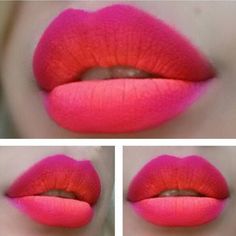 Beautiful Ombre Lips for A Classy Look - Snappy Pixels Makeup Bibir, Drag Make-up, Ombre Lips, Heels Classy, Lip Service, Lip Art, Beautiful Lips, Frontal Wig, Makeup Fashion