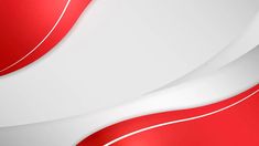 an abstract red and white background with wavy lines