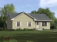 Manor Floor Plan, Garage Apartments, Garage Plan, Roof Framing, Beautiful House, Home Additions, Flat Roof