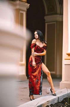 Red gown for women Red slit gown Red Floor Length Dress, Black Lace Dress Long, Red Evening Gown, Bohemian Dresses Long, Long Sequin Dress, Long Red Dress