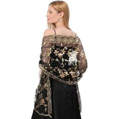 New! - Length 74.8", Width Is 23.6" Inches. Thank You! Fitted Black Dress For Festivals, Black Embroidered Dupatta For Evening, Evening Black Embroidered Dupatta, Embroidered Black Dupatta For Evening, Black Evening Dress With Dupatta, Black Party Dupatta For Festivals, Bohemian Black Party Dupatta, Black Party Dupatta, Elegant Black Dupatta For Festivals