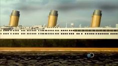 a large cruise ship in the water with three towers on it's top and bottom