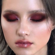 Maroon Makeup, Vampy Makeup, Ball Makeup, Vampire Makeup, Dope Makeup, Edgy Makeup