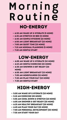 Daily Routine Based On Energy Levels, High Energy Morning Routine, How To Have Energy All Day, Journal Inspiration Writing, Self Care Bullet Journal, Morning Routines, Life Routines, Winter Skin Care, Get My Life Together