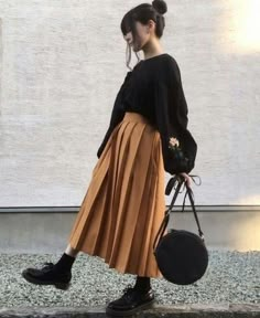 2016 Trends Outfits, Áo Blu, Fesyen Islam, Skirt Diy, 일본 패션, Academia Fashion, Rock Outfit, Witch Fashion, Modest Clothing