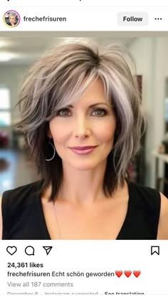 Medium Length Hair Over 50, Spring Haircuts, Highlighted Hair, Hair Over 50, Haircuts For Medium Hair, Medium Length Hair, Mid Length Hair, Short Hair Haircuts