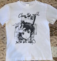 Serial Experiments Lain Close The World Japanese Manga T Shir Outfit  Shirt Outfit Idea Easy 30 day return policy Serial Experiments Lain, Personalized T Shirt, Outfit For Men, Japanese Manga, Young T, Zipper Hoodie, Dream Clothes, Outfit Idea, Personalized T Shirts