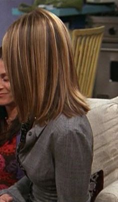 Rachel Green Hair, Rachel Hair, Jennifer Aniston Hair, Jenifer Aniston, Brunette Hair With Highlights, Haircuts Straight Hair, Rachel Green, Hair Color And Cut