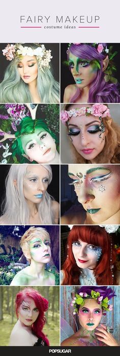 Fairy Costume Makeup, Extreme Make-up, Fantasy Make-up, Halloweenský Makeup, Halloween Fairy, Ethereal Makeup, Fairy Makeup, Special Effects Makeup, Makeup Transformation